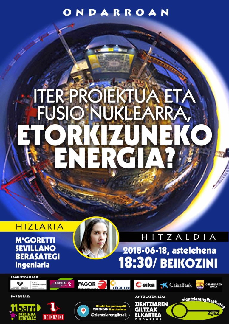 ITER proiektua eta fusio nuklearra, etorkizuneko energia?