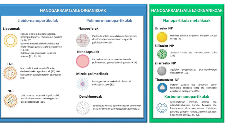 Estrategia terapeutiko berritzaileak parkinsonean: nanopartikulak