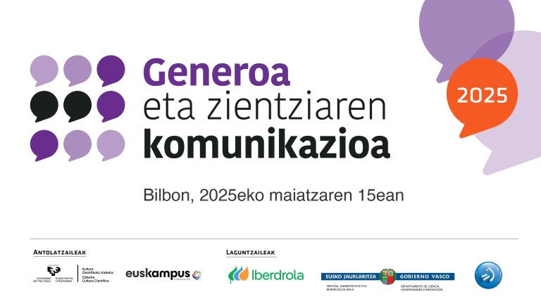“Generoa eta zientziaren komunikazioa” jardunaldia 2025