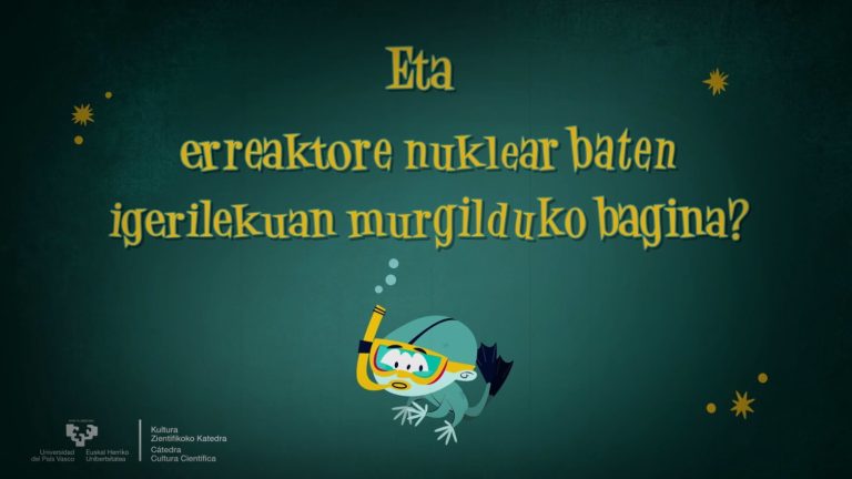 Eta erreaktore nuklear baten igerilekuan murgilduko bagina?