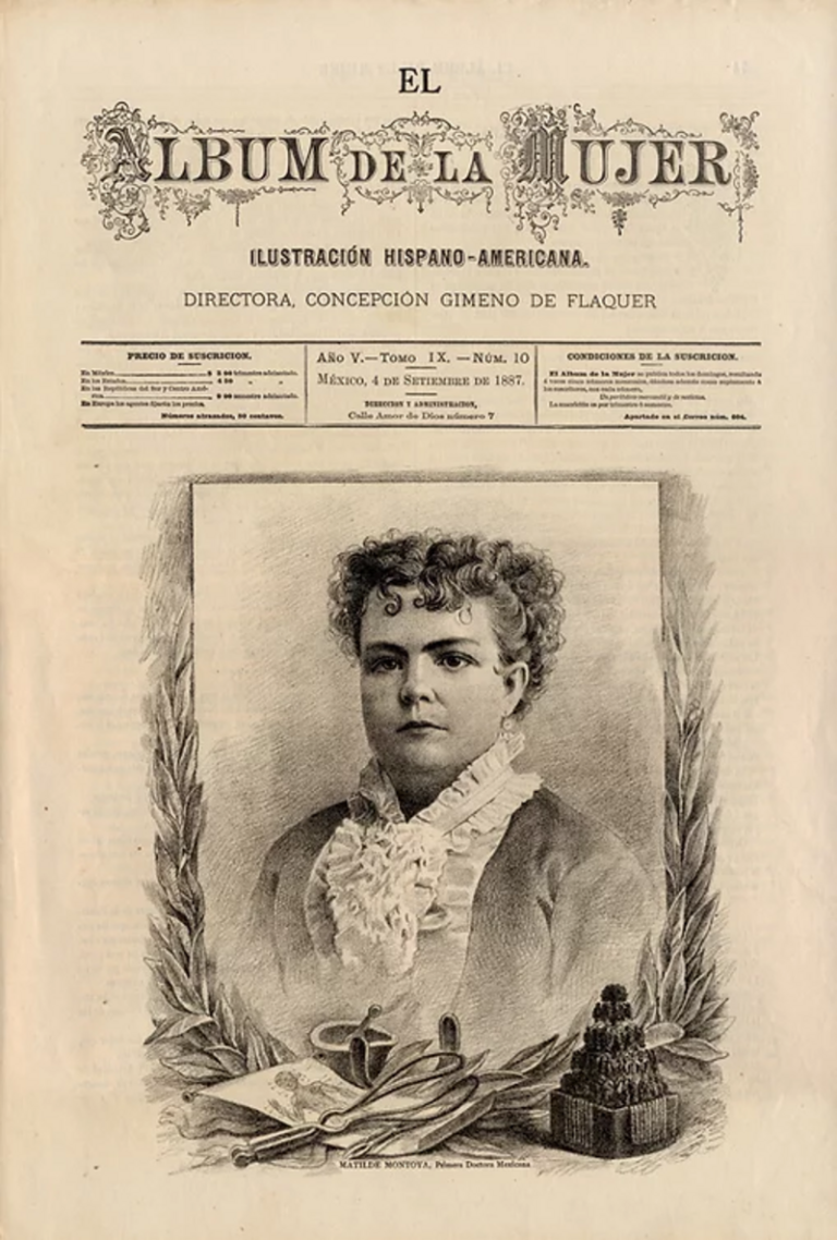 Matilde Montoya, zirujaua eta feminista iraultzailea duela 150 urte
