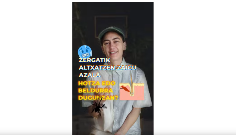 Zergatik altxatzen da azala hotza edo beldurra dugunean?