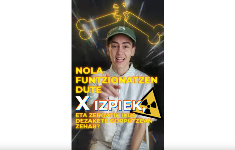 Nola funtzionatzen dute X izpiek?