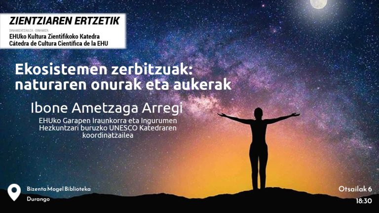 Ekosistemen zerbitzuak: naturaren onurak eta aukerak