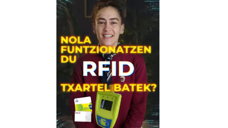 Nola funtzionatzen du RFID txartel batek?