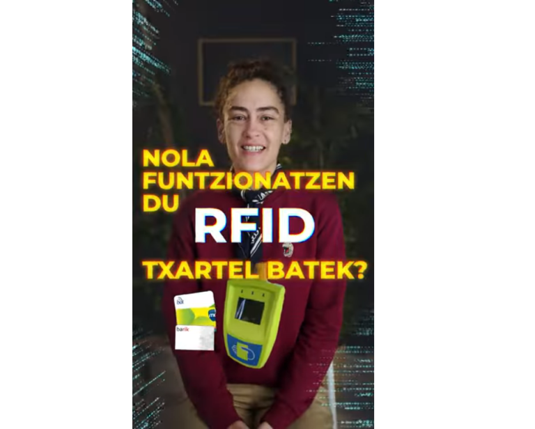 Nola funtzionatzen du RFID txartel batek?