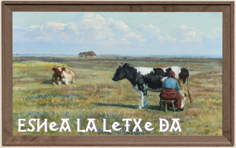 Esnea la letxe da