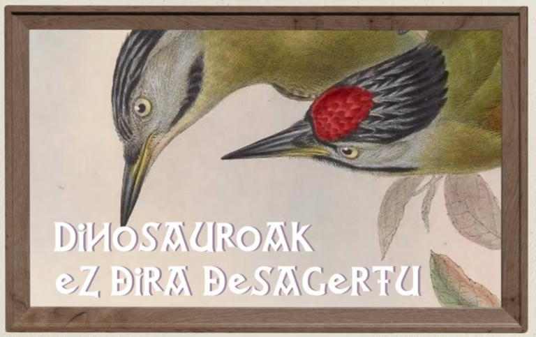 Dinosauroak ez dira desagertu