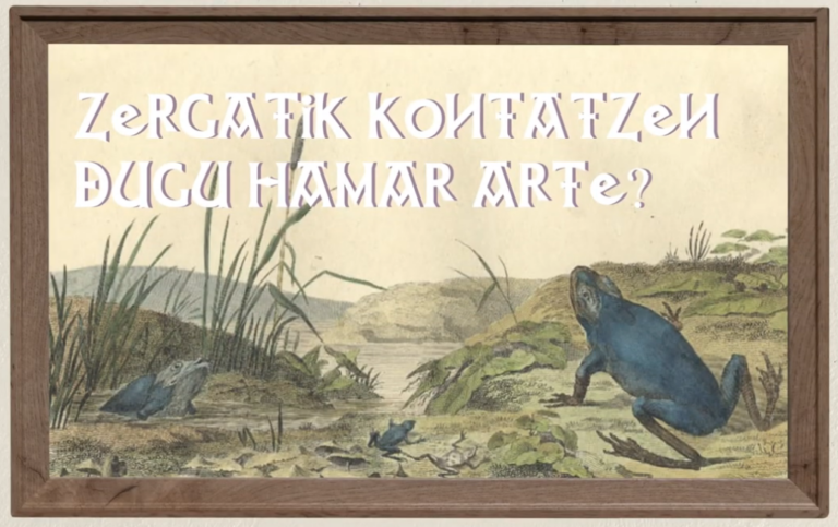 Zergatik kontatzen dugu hamar arte?