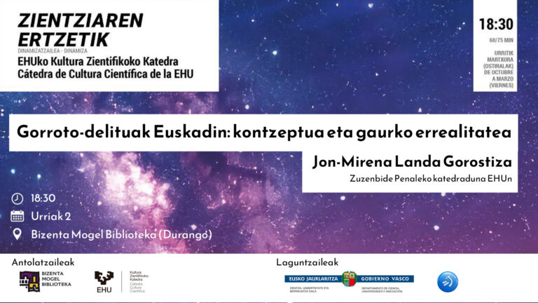 Gorroto-delituak Euskadin: kontzeptua eta gaurko errealitatea